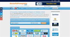 Desktop Screenshot of buscatufranquicia.com